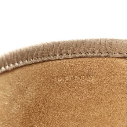 The Row Grained Calfskin Medium N/S Park Tote Dark Taupe 9 of 13