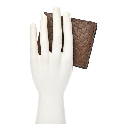 Gucci Microguccissima Bi-Fold Wallet Acero 2 of 8