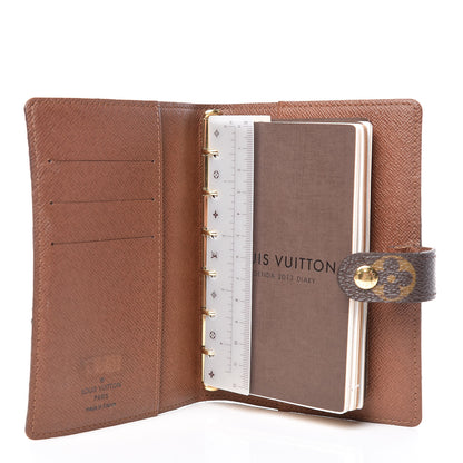 Louis Vuitton Monogram Small Ring Agenda Cover 5 of 7
