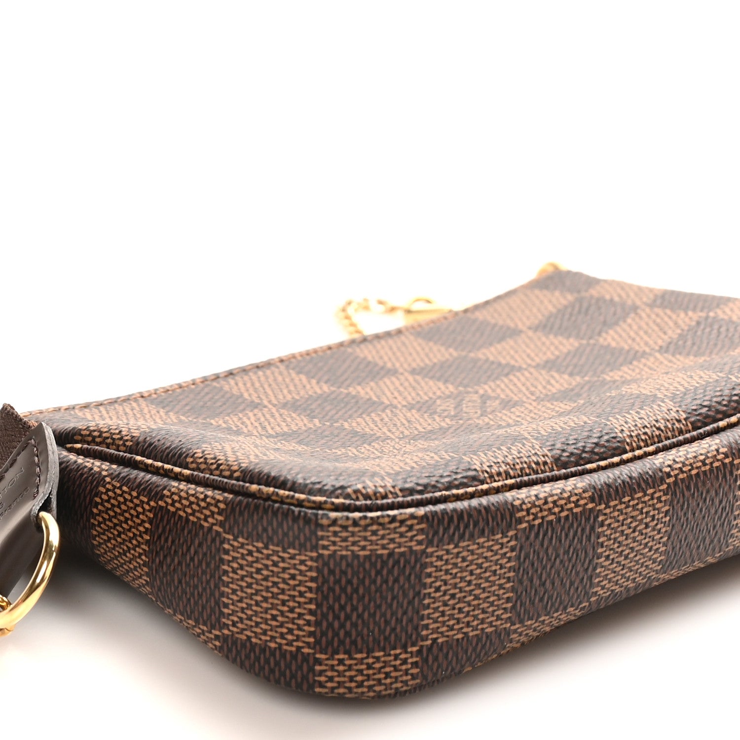 Louis Vuitton Damier Ebene Mini Pochette Accessories 8 of 10