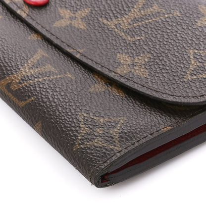 Louis Vuitton Monogram Emilie Wallet Rouge 12 of 12