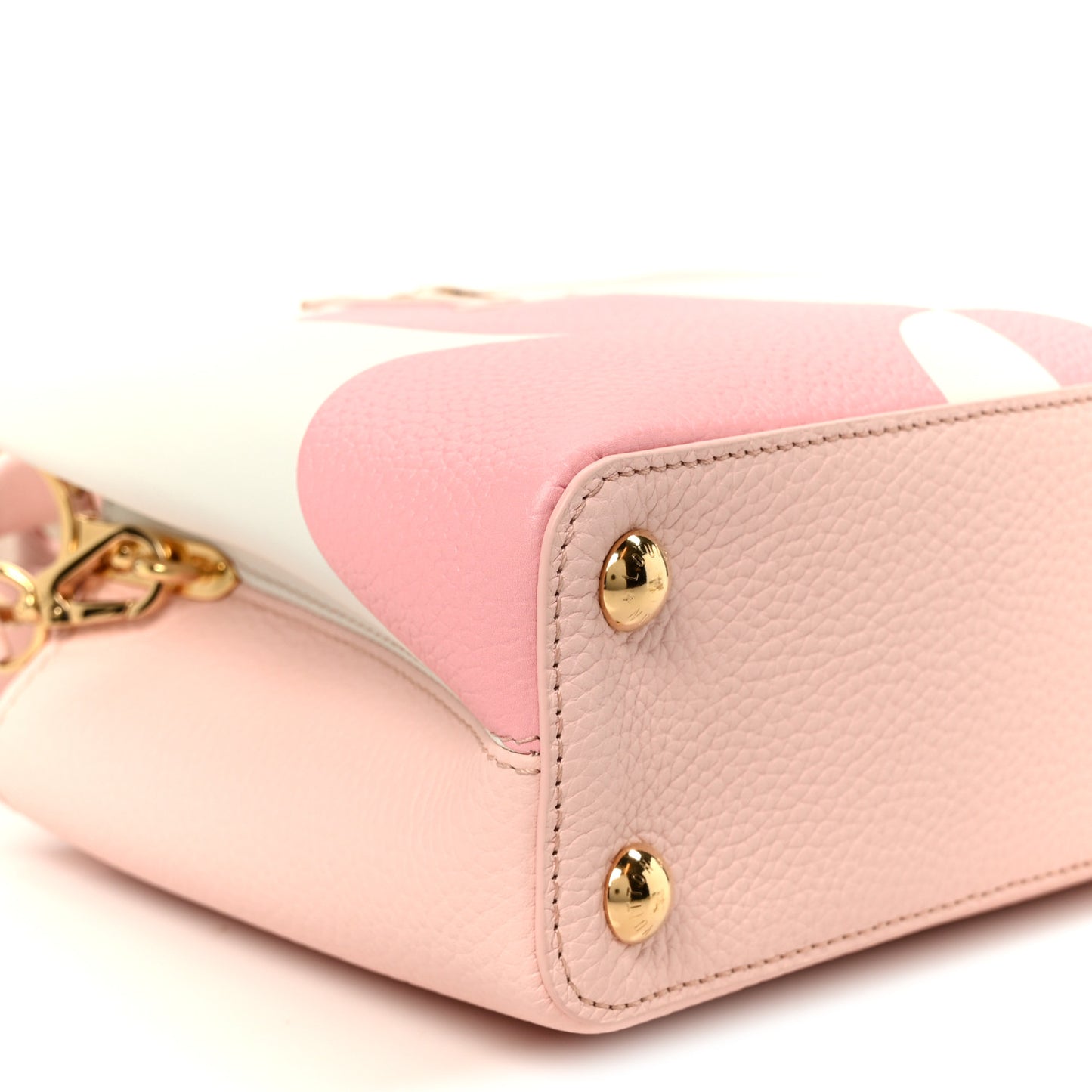 Taurillon Monogram Flower Capucines BB Pink Creme