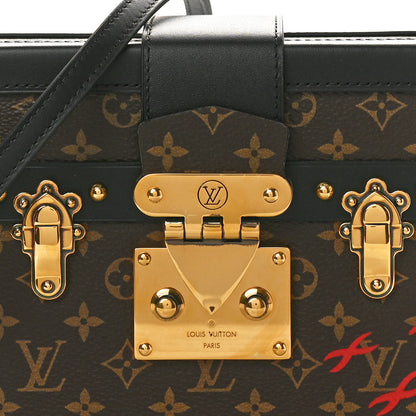 Louis Vuitton Monogram Petite Malle Black 7 of 9