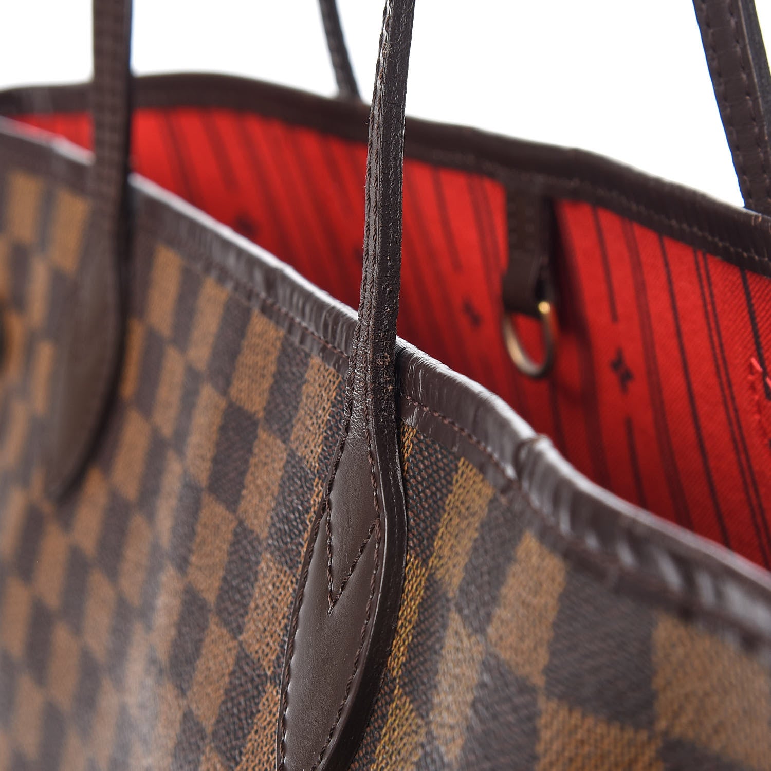 Louis Vuitton Damier Ebene Neverfull MM 12 of 14