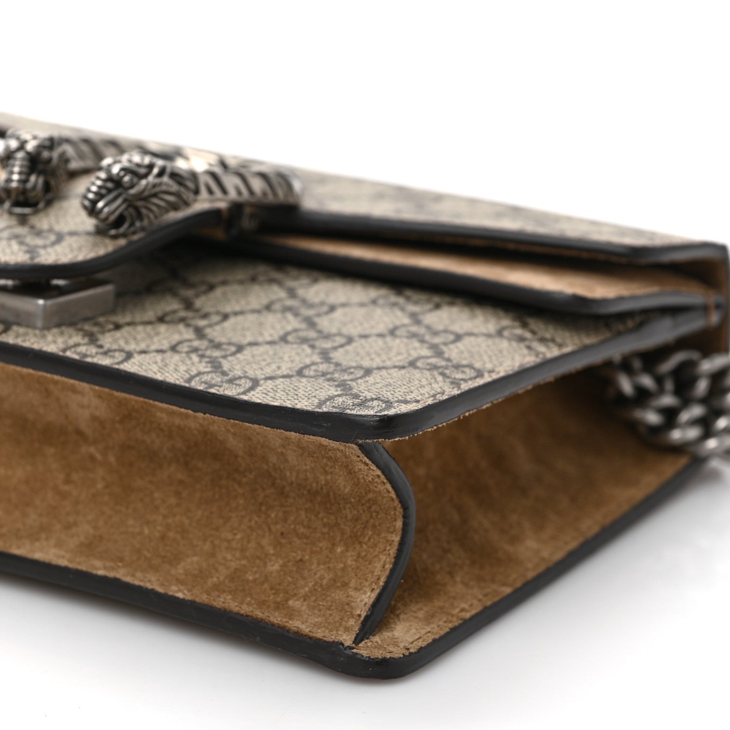 Gucci GG Supreme Monogram Mini Dionysus Shoulder Bag Taupe 6 of 10