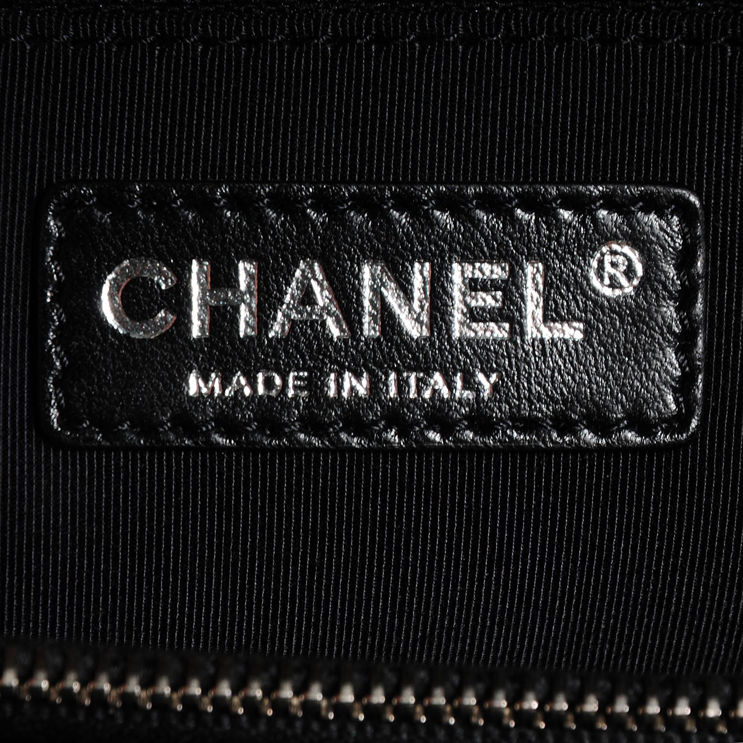 Chanel Caviar Grand Shopping Tote GST Black 7 of 8