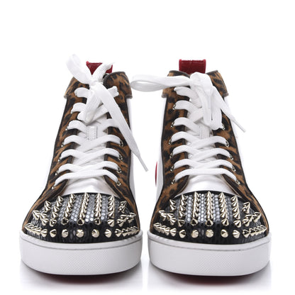 Christian Louboutin Calfskin Lou Spikes Paris Loubi Flat Sneakers 44.5 2 of 8