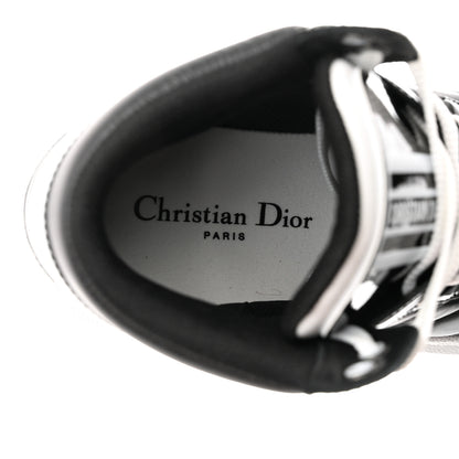 Christian Dior Nylon Fabric Womens D-Player High Top Sneakers 37.5 Black 7 of 8