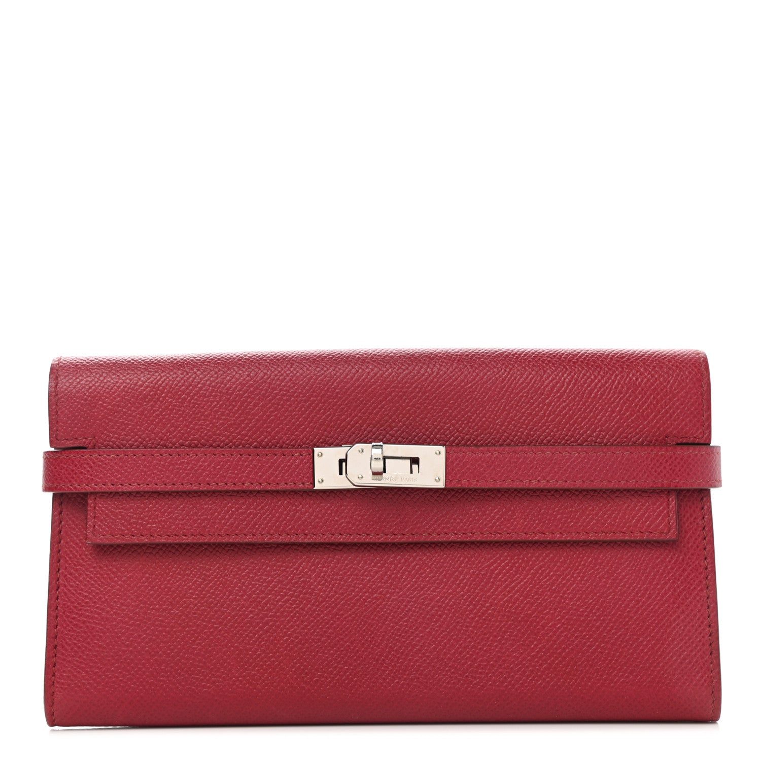 Hermes Epsom Kelly Longue Wallet Rubis 1 of 6