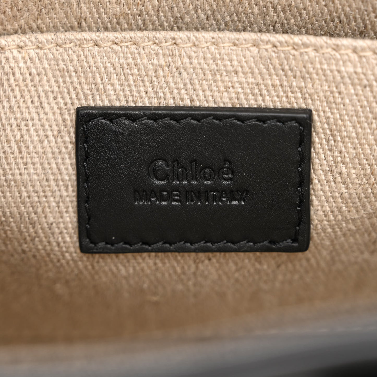 Calfskin Mini Woody Tote Black