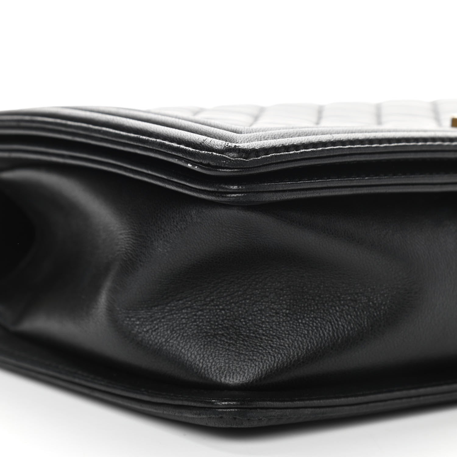Chanel Lambskin Quilted New Medium Boy Flap Black 9 of 11