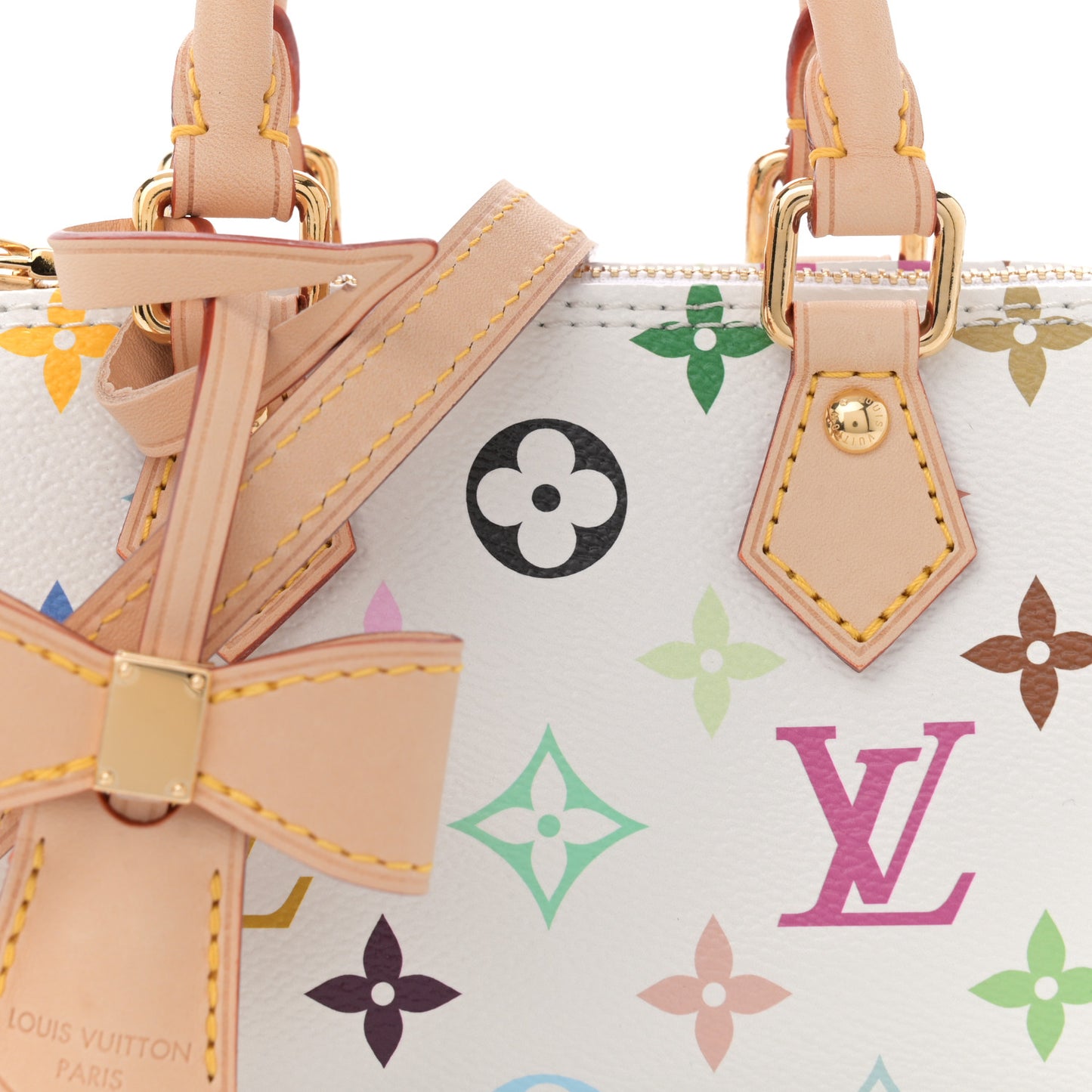 LV X TM Monogram Multicolor Nano Speedy White