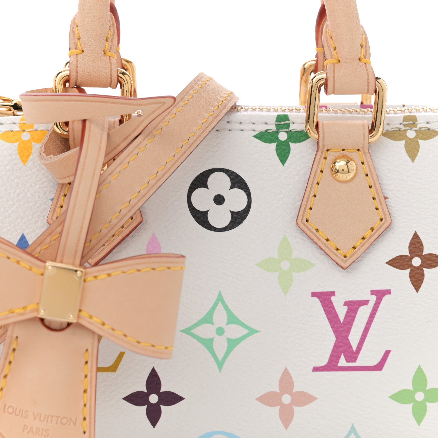 Louis Vuitton LV X TM Monogram Multicolor Nano Speedy White 7 of 10