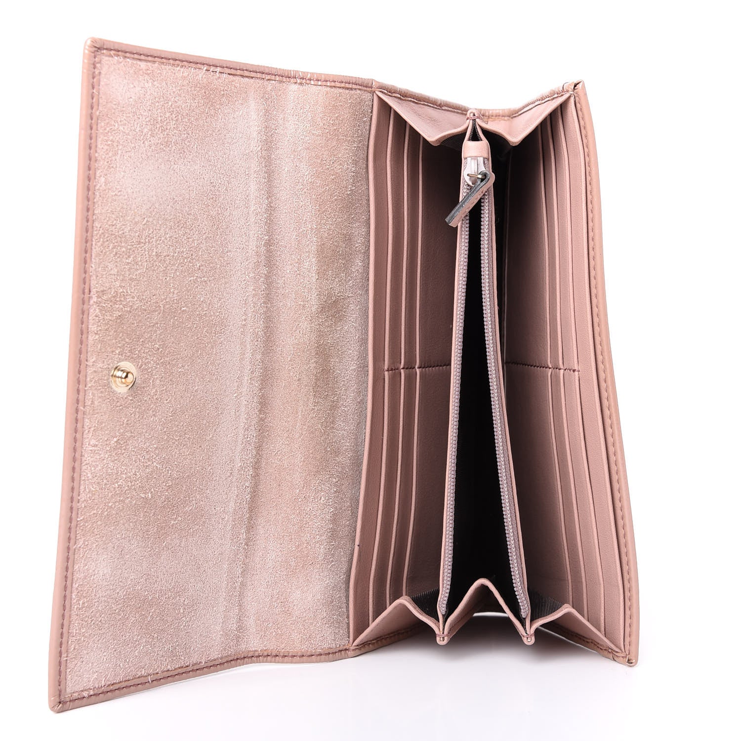 Gucci Patent Soho Continental Wallet Dark Cipria 5 of 8