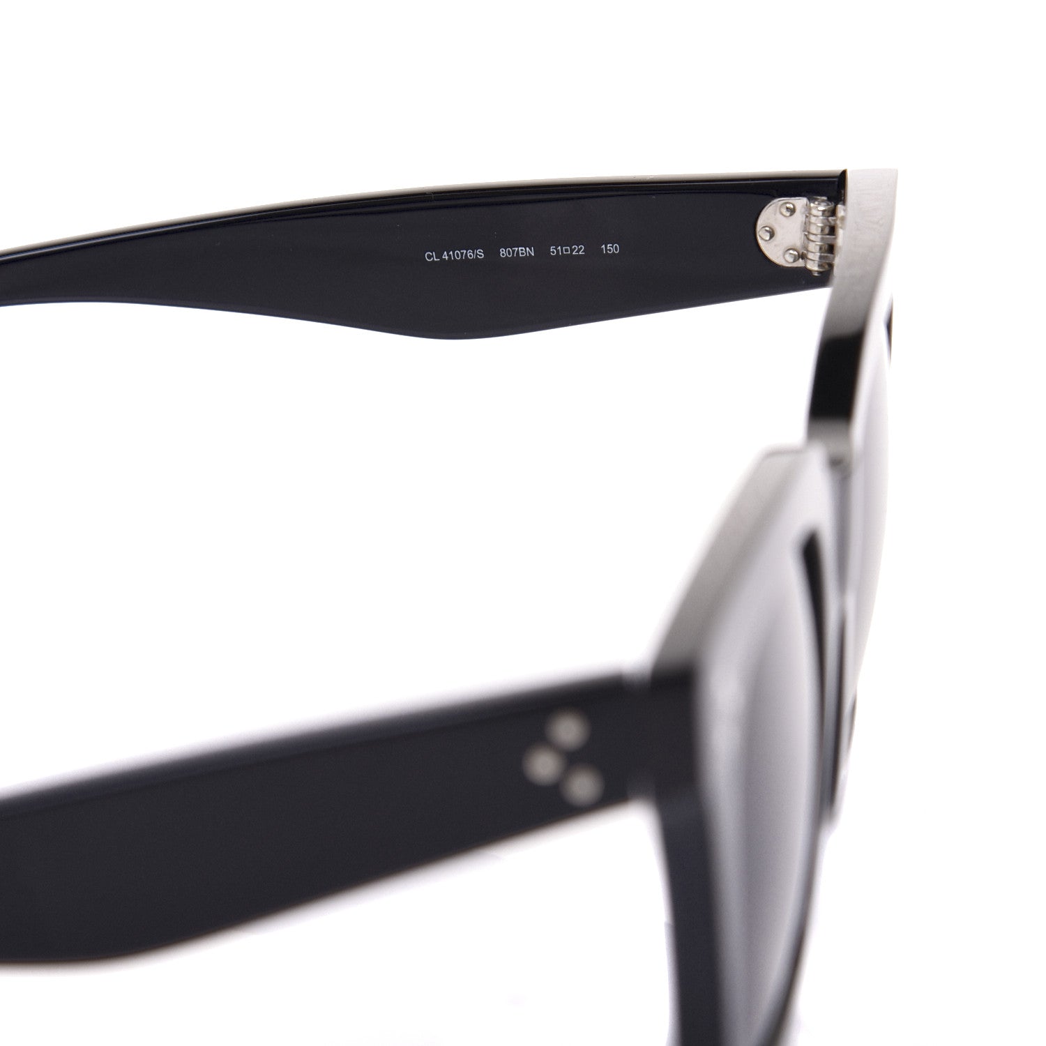 Celine Tilda Sunglasses CL 41076/S Black 6 of 8