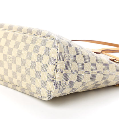 Louis Vuitton Damier Azur Neverfull PM 7 of 10