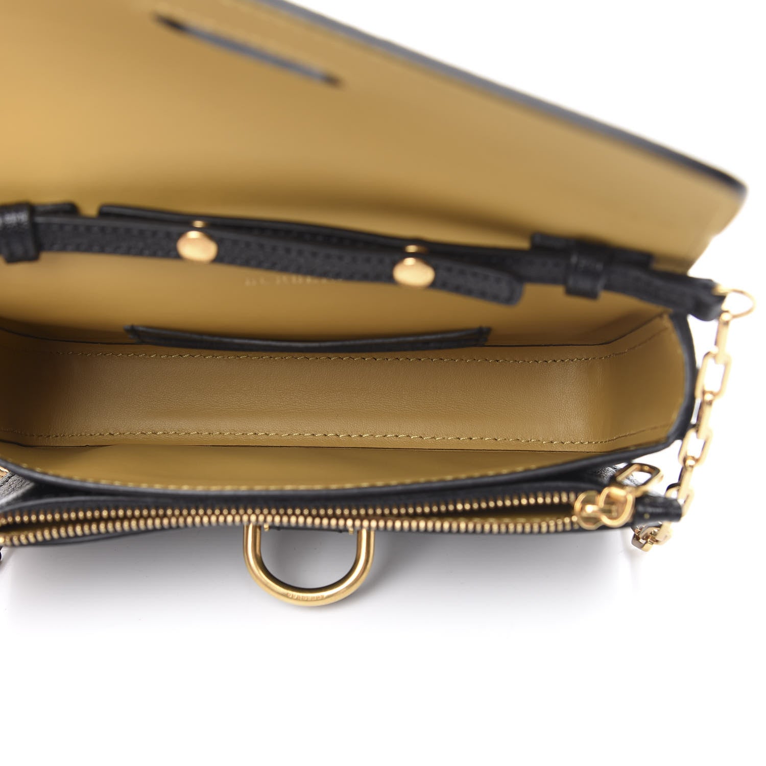 Burberry Hayes Goatskin D-Ring Mini Bag Black 5 of 10