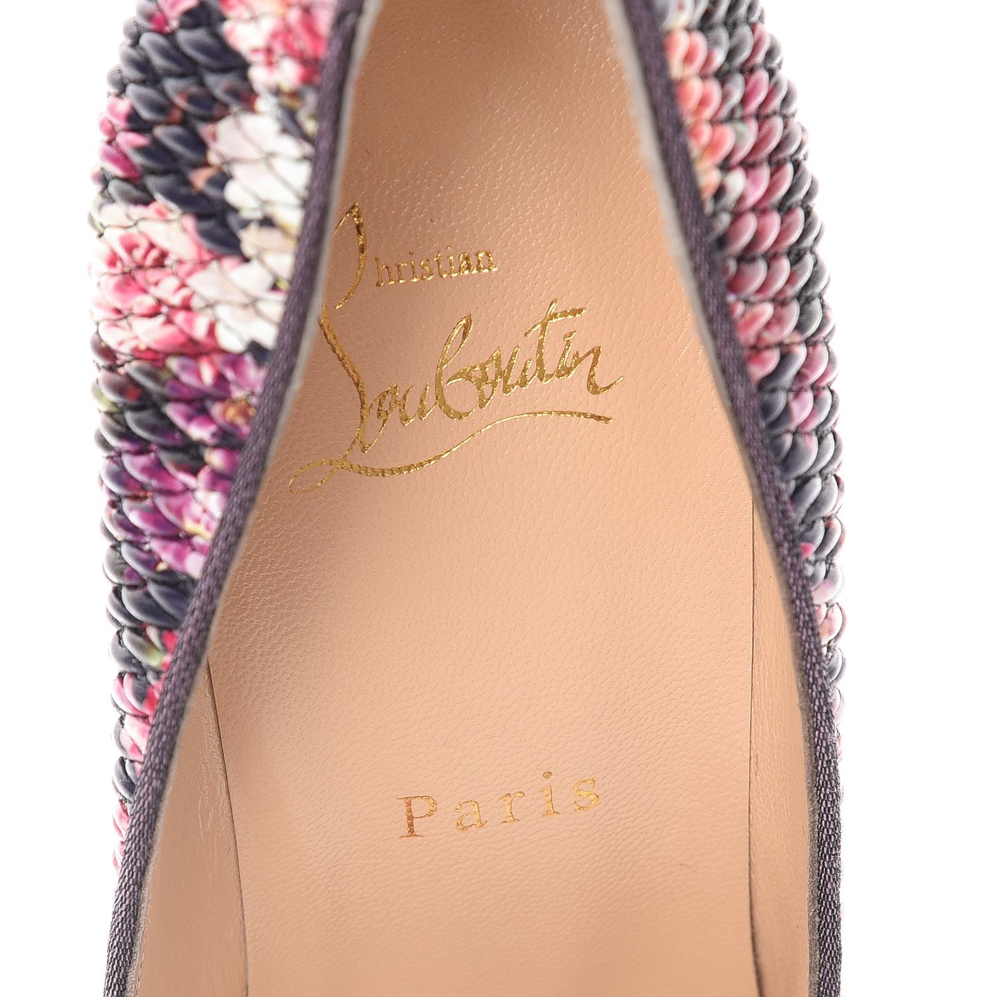 Tissu Baigneuse Floral Pigalle Follies 100 Pumps 39 Multicolor