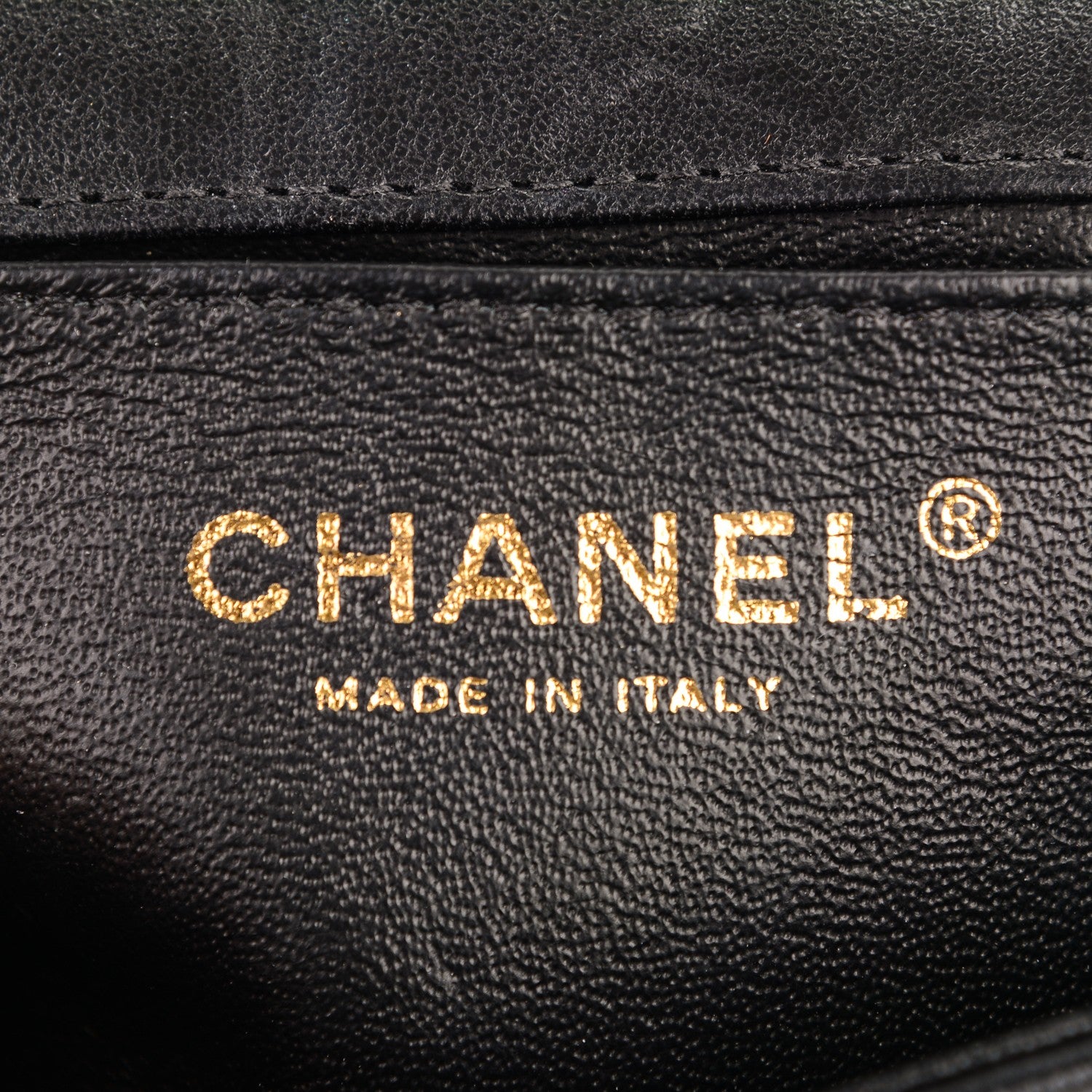 Chanel Lambskin Quilted Extra Mini V For Victory Flap Black 7 of 7