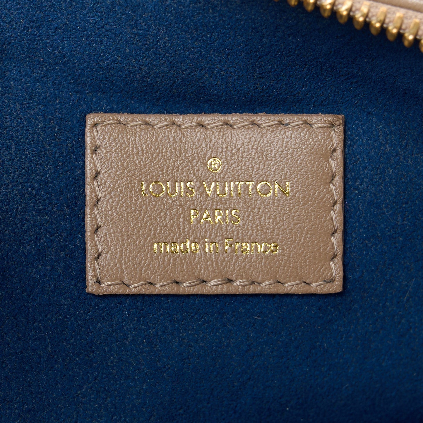 Lambskin Embossed Monogram Coussin MM