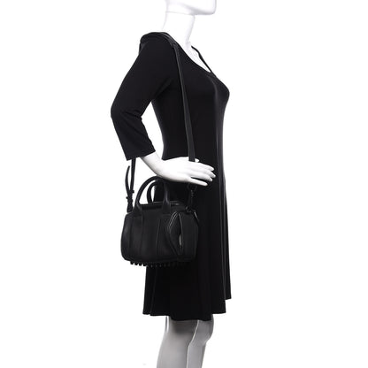 Alexander Wang Pebbled Lambskin Rockie Black Matte Black Hardware 2 of 10