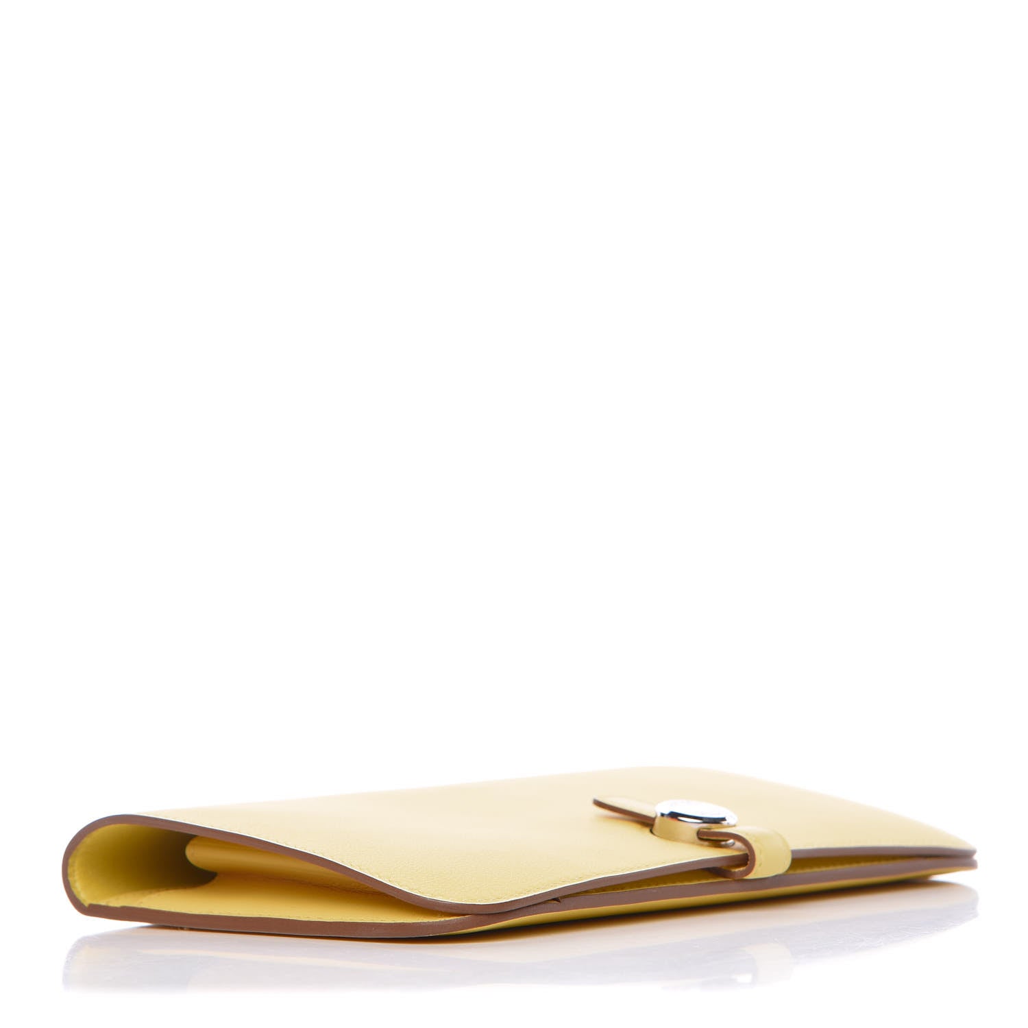 Hermes Swift Dogon Duo Wallet Jaune Poussin 5 of 11