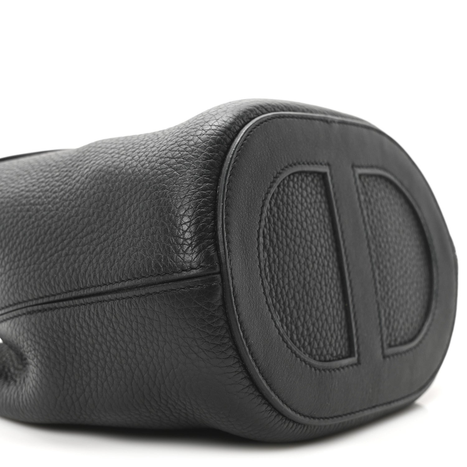 Hermes Taurillon Clemence Swift In-The-Loop 18 Bag Black 9 of 10