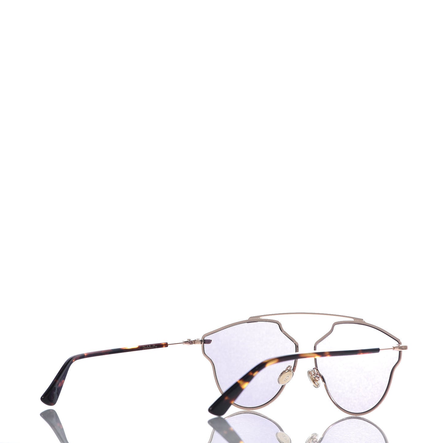 So Real Pop Sunglasses Rose Gold Purple