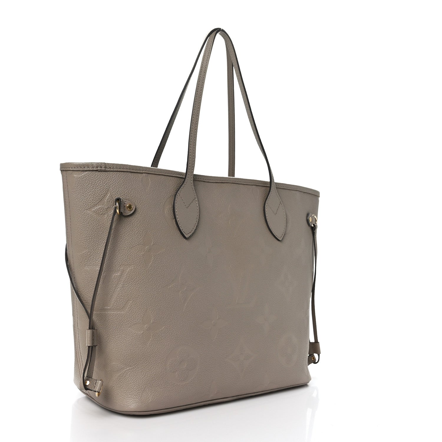 Louis Vuitton Empreinte Monogram Giant Neverfull MM Tourterelle 4 of 9