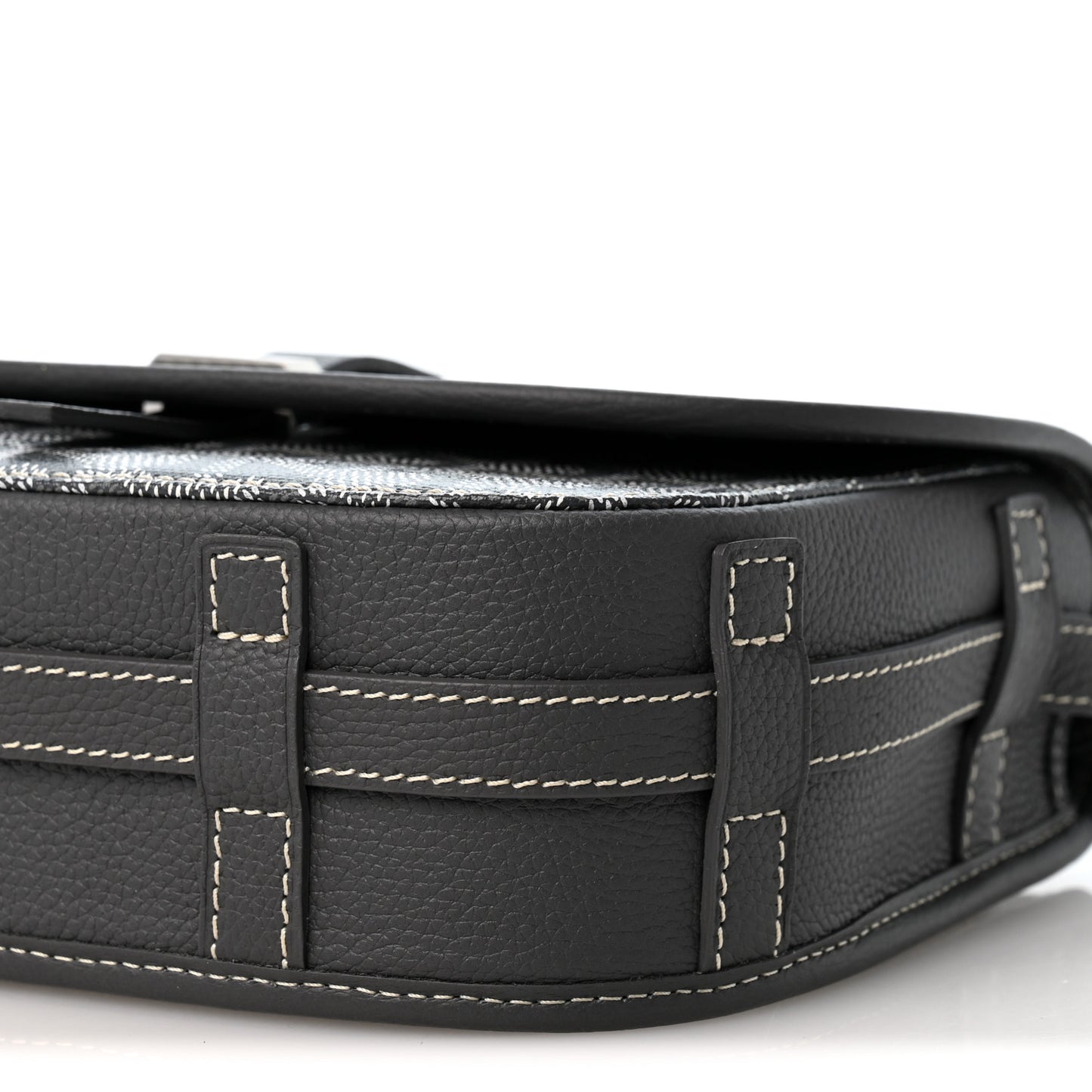 Goyardine Belvedere II PM Messenger Bag Gray