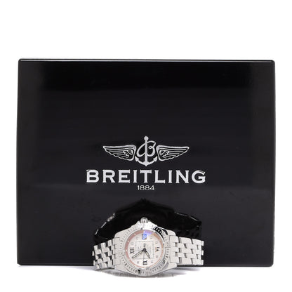 Breitling Stainless Steel Diamond 32mm Lady Cockpit Quartz Watch A71356 5 of 5