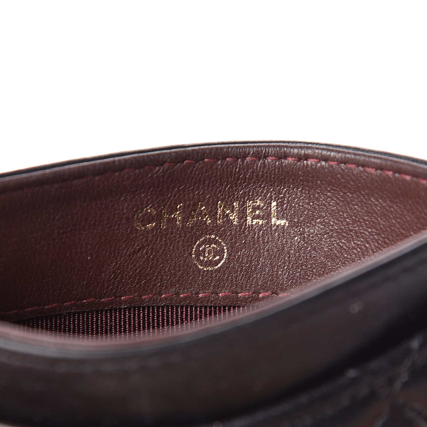 Chanel Lambskin Quilted Card Holder Black 6 of 9