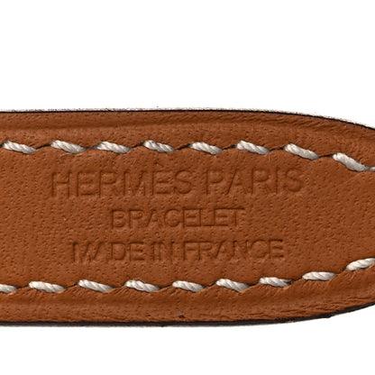 Hermes Swift Apple Watch Double Tour Strap Gold 4 of 4