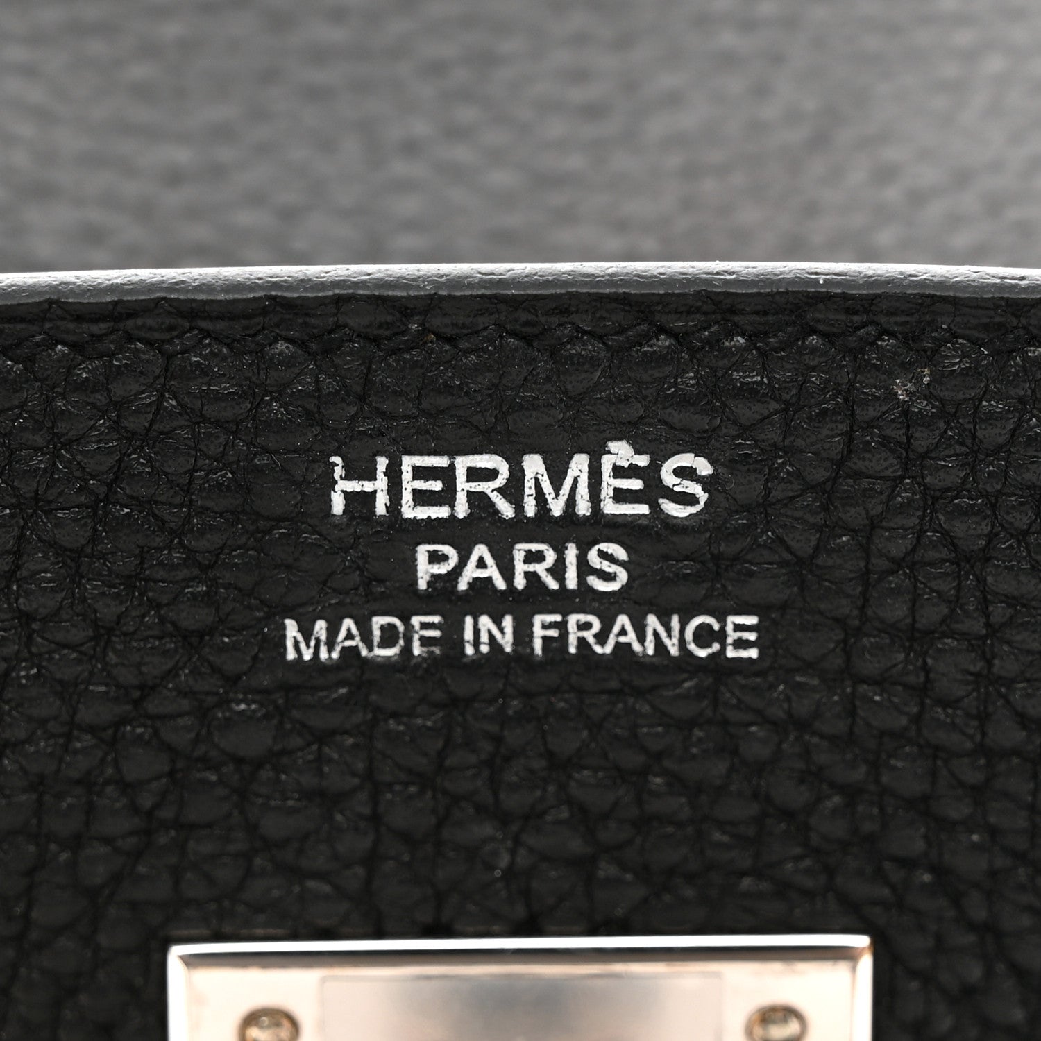 Hermes Togo BIRKIN 30 Black 6 of 10