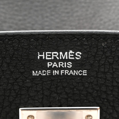 Hermes Togo BIRKIN 30 Black 6 of 10