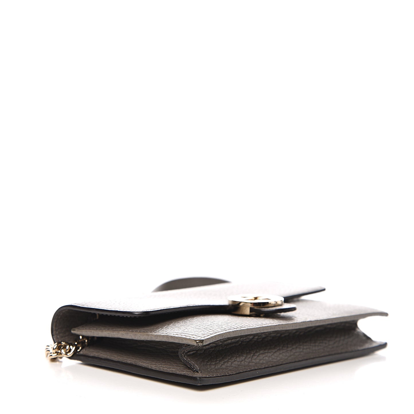 Dollar Calfskin Interlocking G Chain Wallet Loess