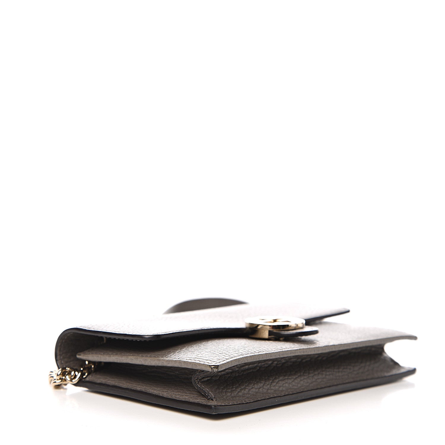 Gucci Dollar Calfskin Interlocking G Chain Wallet Loess 3 of 10