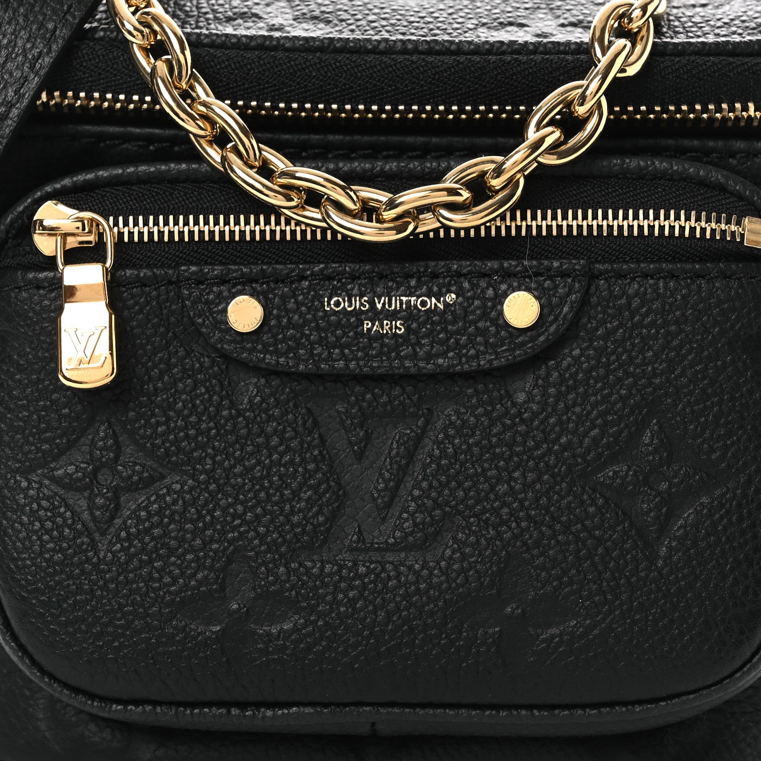 Louis Vuitton Empreinte Mini Bumbag Black 7 of 12