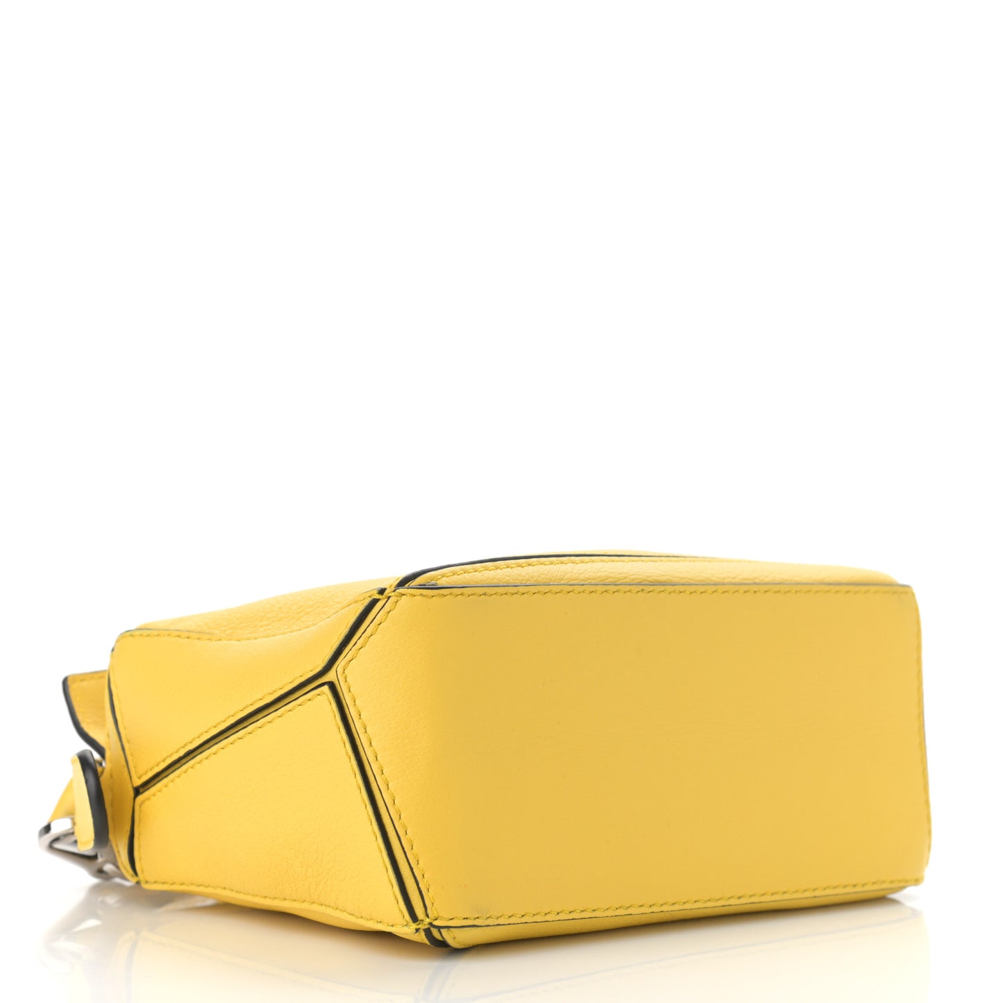 Calfskin Mini Puzzle Bag Yellow