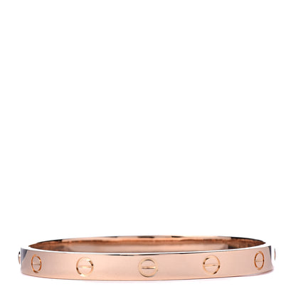 Cartier 18K Pink Gold LOVE Bracelet 17 3 of 7