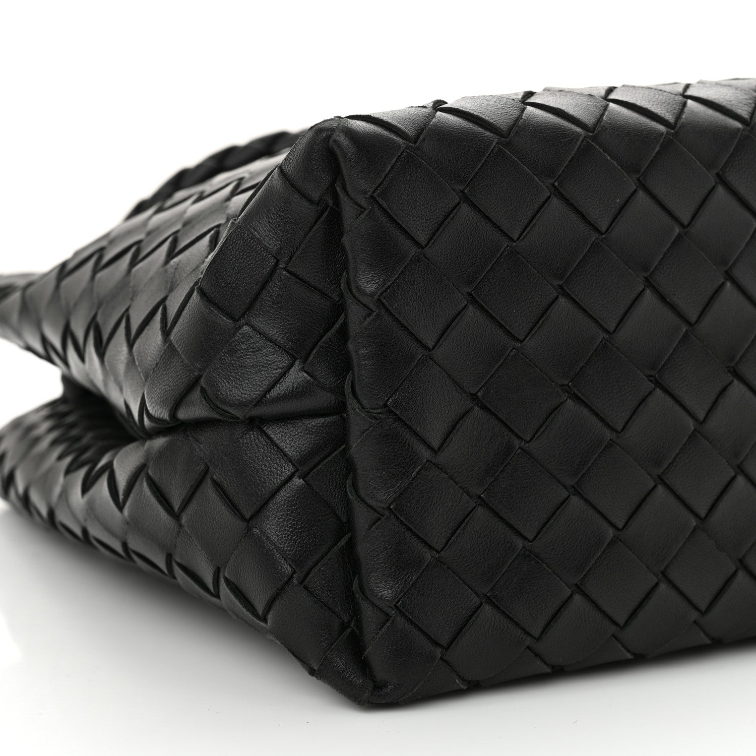Bottega Veneta Nappa Intrecciato Medium Andiamo Shoulder Bag Black 8 of 9