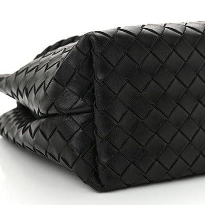 Bottega Veneta Nappa Intrecciato Medium Andiamo Shoulder Bag Black 8 of 9
