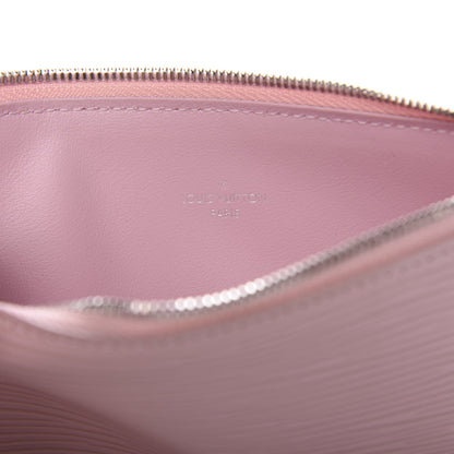 Louis Vuitton Epi Felicie Chain Wallet Zippered Insert Rose Ballerine 8 of 8