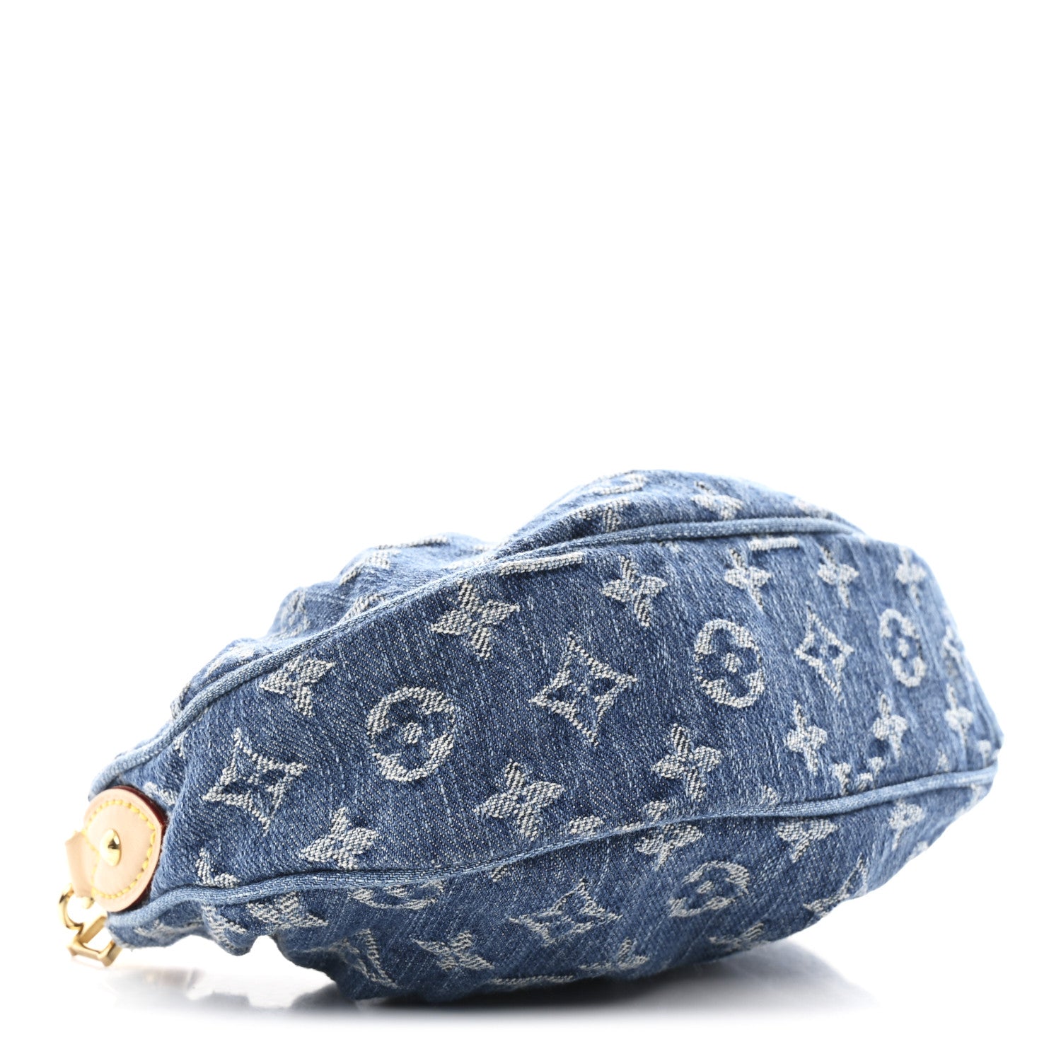 Louis Vuitton Monogram Denim Pochette Valley Blue 4 of 9