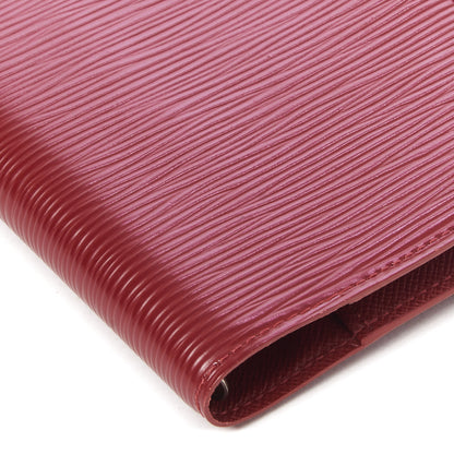 Louis Vuitton Epi Small Ring Agenda Cover Rouge 4 of 7