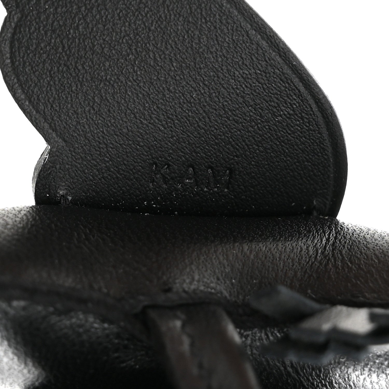 Hermes Milo Lambskin Matte Alligator Touch Grigri Rodeo Pegase Horse Bag Charm PM So Black 4 of 5