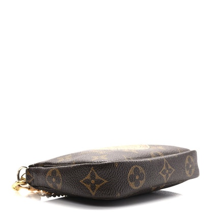 Louis Vuitton Monogram Complice Trunks and Bags Mini Pochette Accessories Beige 4 of 7