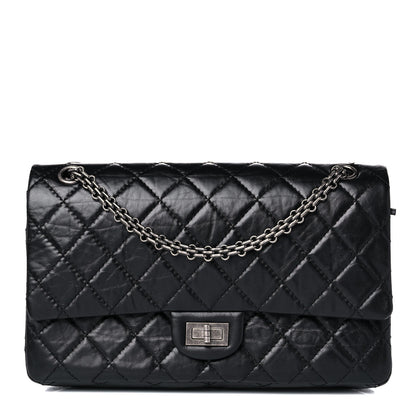 Chanel Aged Calfskin Quilted 2.55 Reissue 226 Flap Black 1 of 18