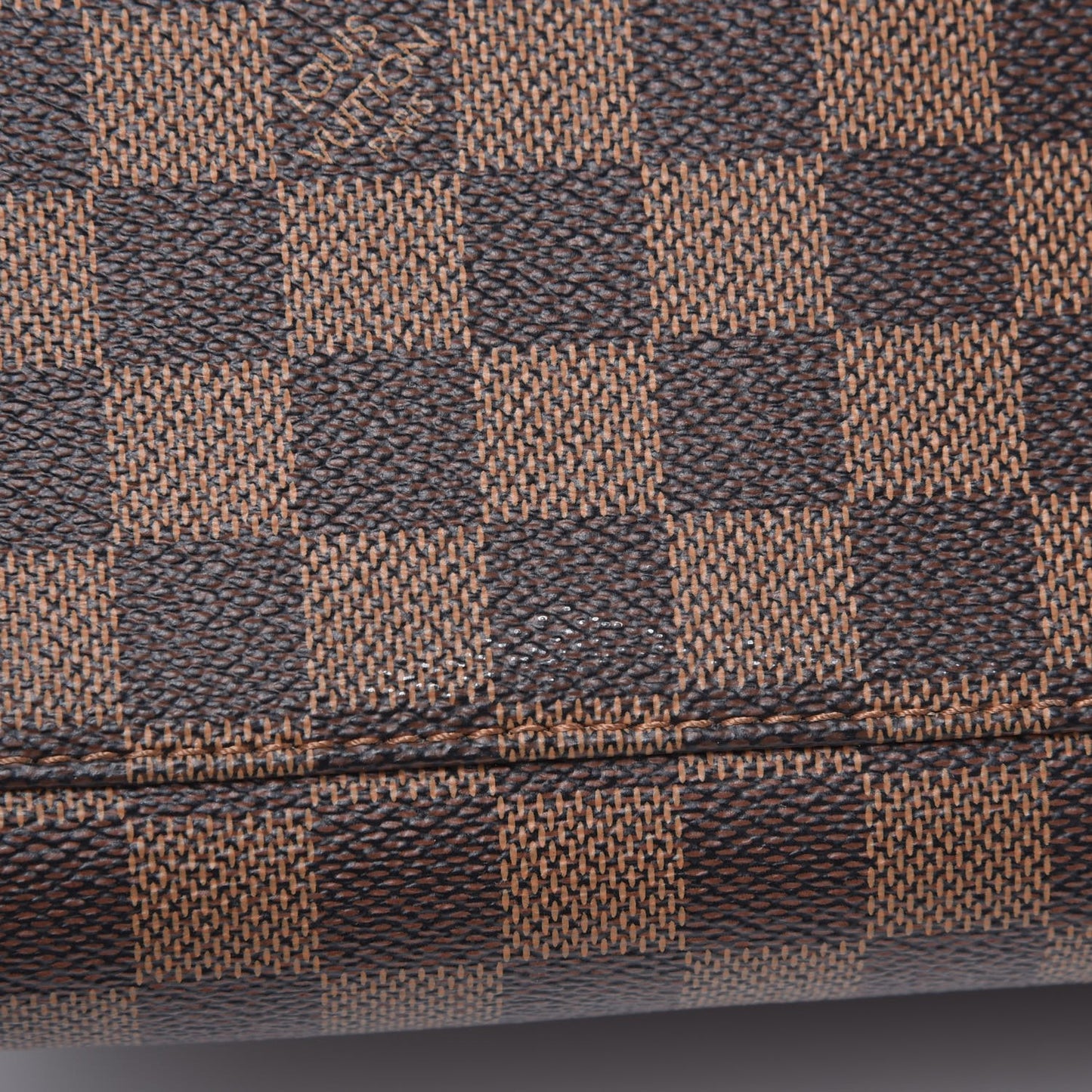 Cuir Taurillon Damier Ebene Normandy Magnolia