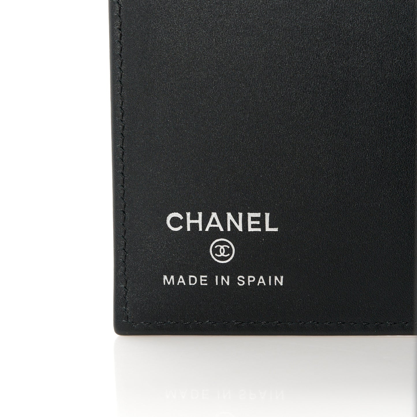 Caviar Timeless Passport Holder Black